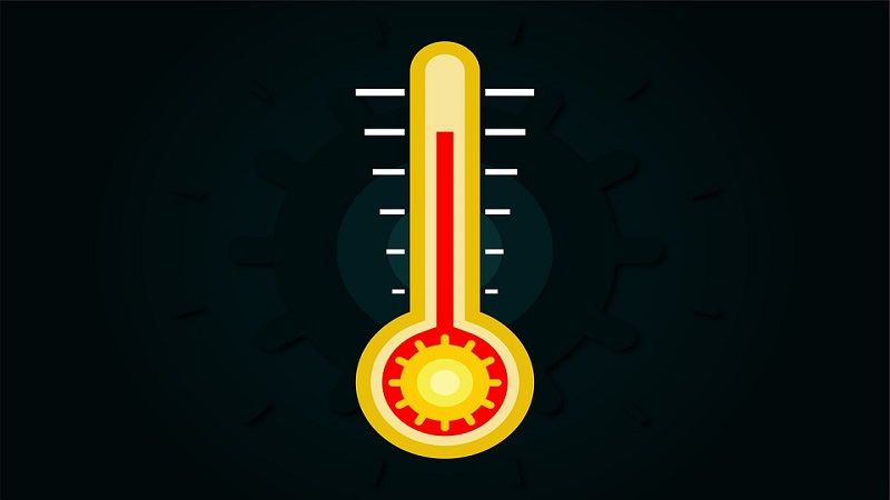 house hotter than thermostat set